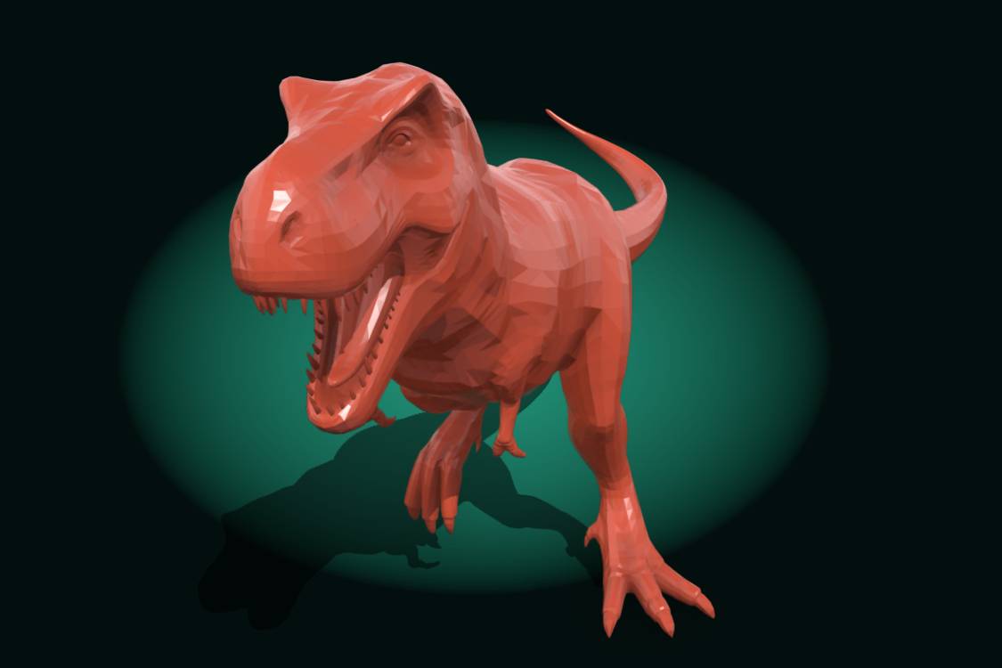 Tyrannosaurus Dinosaur 3d print
