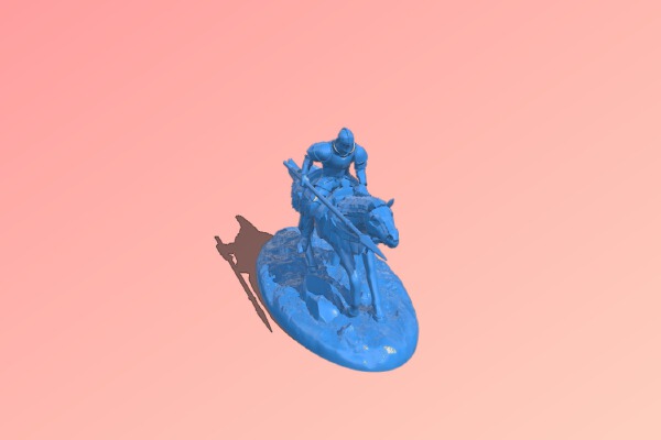 Cavalry soldiers | 3d print model