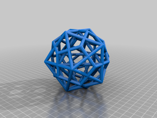 Fractal Tessalation of Platonic Solids | 3d print model