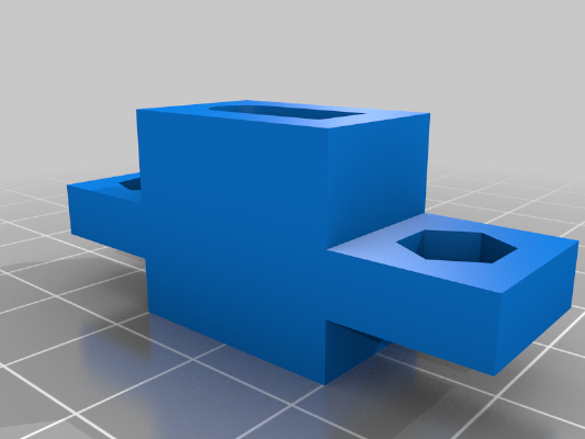 XT60 Charging Insert module with plate | 3d print model