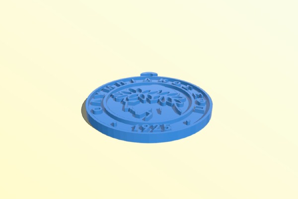 Olympiakos key chain | 3d print model