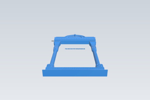 Religious picture frames or mirrors | 3d print model