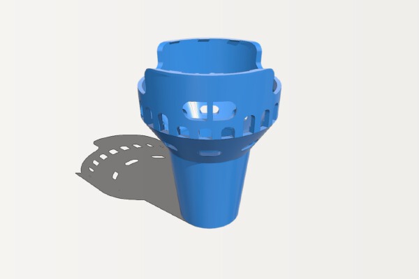 Amazon Echo Dot Lamp Socket Mounting Bracket | 3d print model