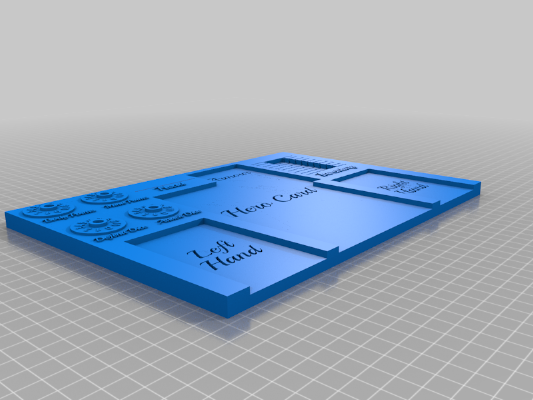 HeroQuest DashBoard | 3d print model