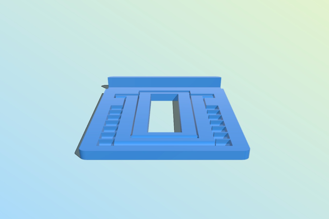 Universal iPad stand with adjustable angle