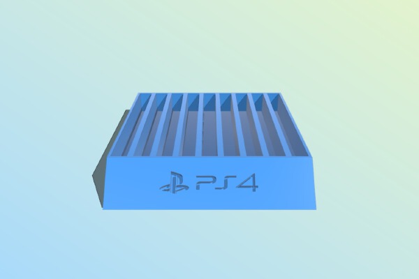 PS4 Case Holder | 3d print model