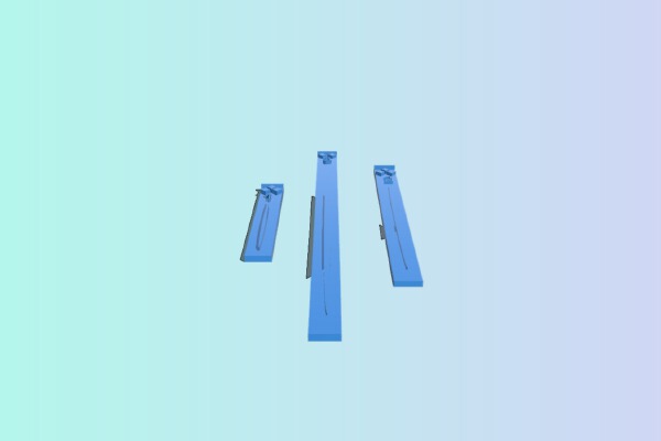 Improved Armada Custom Distance Rulers | 3d print model
