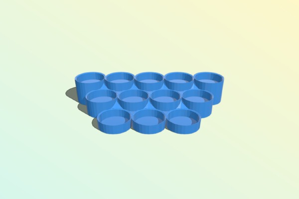 Paint Rack — Citadel Pots | 3d print model