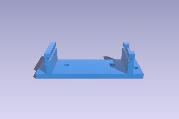 Arduino nano mount | 3d print model