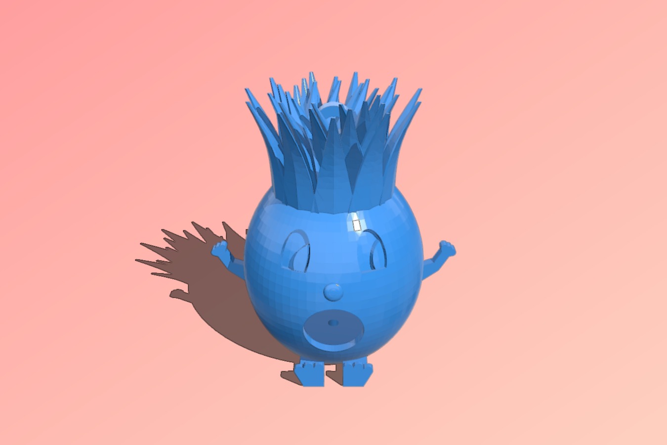 Pineapple-man Birdhouse