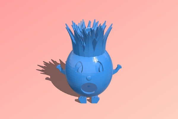Pineapple-man Birdhouse | 3d print model
