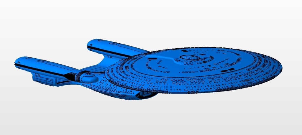 Star Trek Galaxy class separable 1:2000