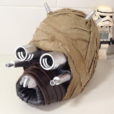 Tusken Raider Mask Greeblies [HIGH] | 3d print model