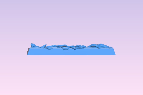 Kraken spacebar 7u Keycap | 3d print model