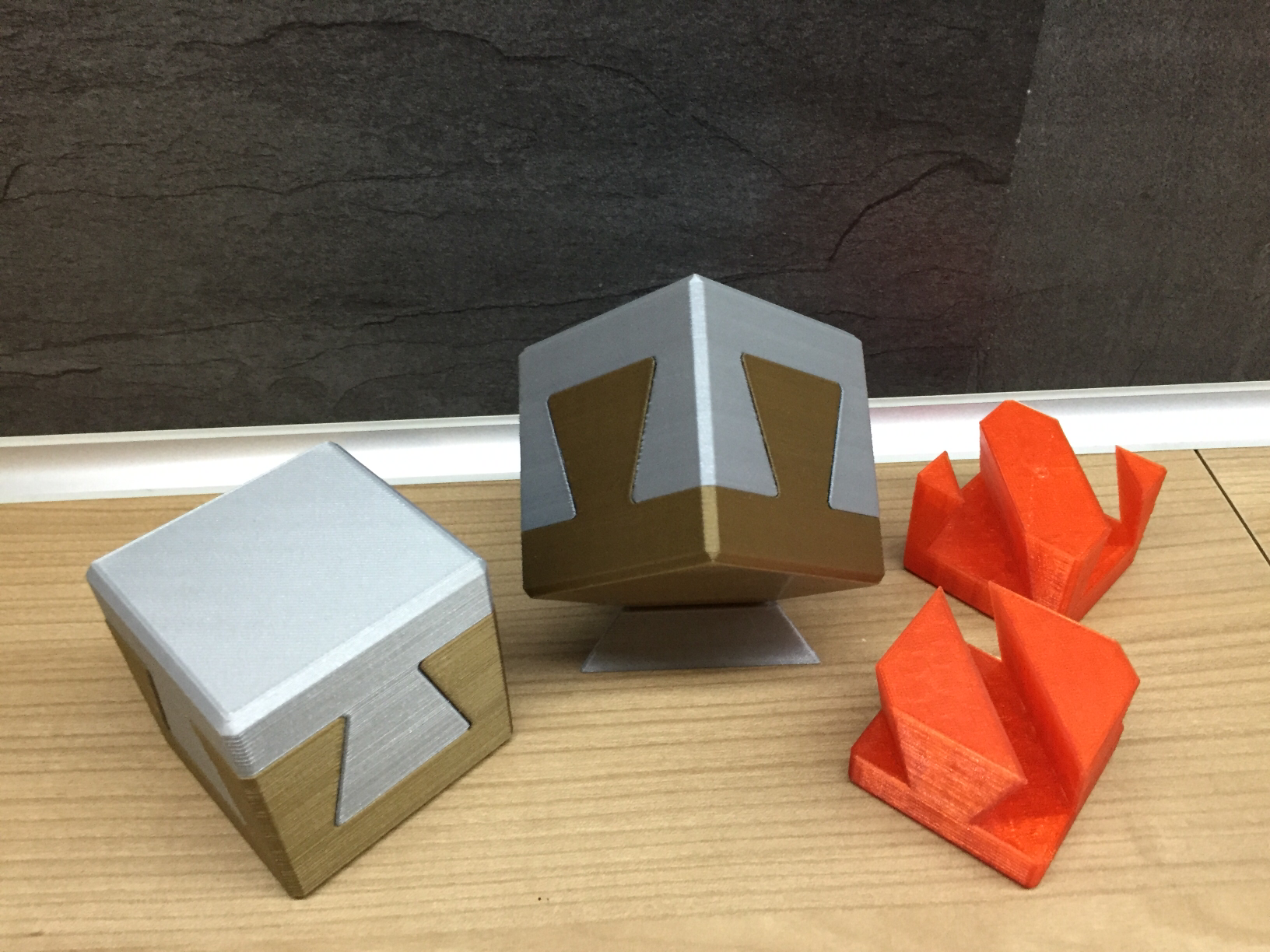 Impossible Dovetail Joint Cube (IDJC) inspired by "Clickspring"