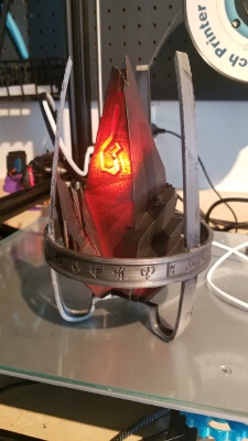 Diablo Black Soul Stone with Stand | 3d print model