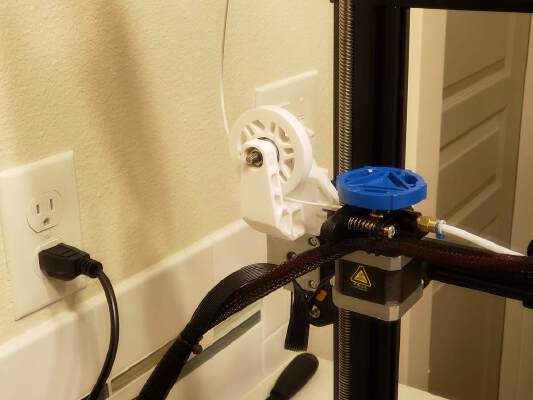 Ender 3 v2 Filament Guide | 3d print model