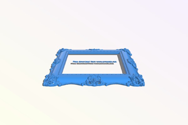 Picture frame or mirror | 3d print model