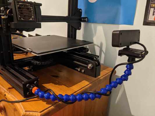Flexible Camera Mount for 3D Printer | 3d print model