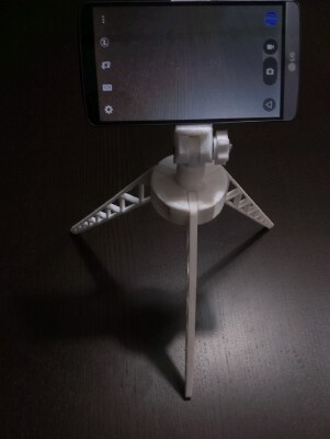 LG G3 holder for mini tripod | 3d print model