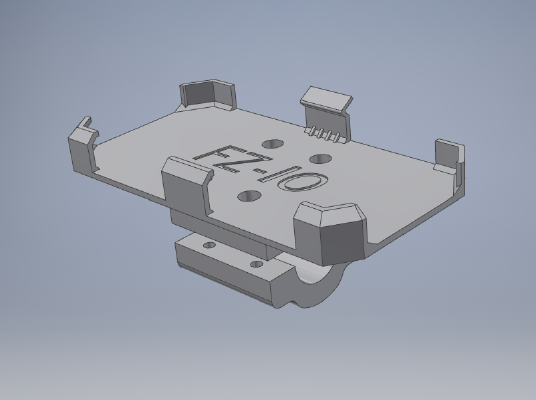 Nexus 6P Handlebar Mount | 3d print model