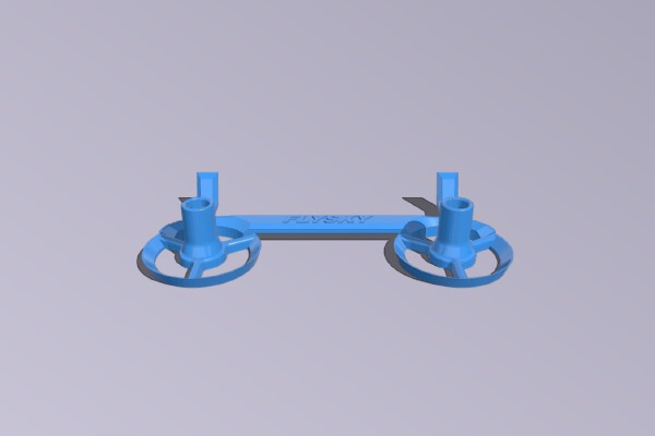 FlySky gimbal protector for FS-i6 | 3d print model
