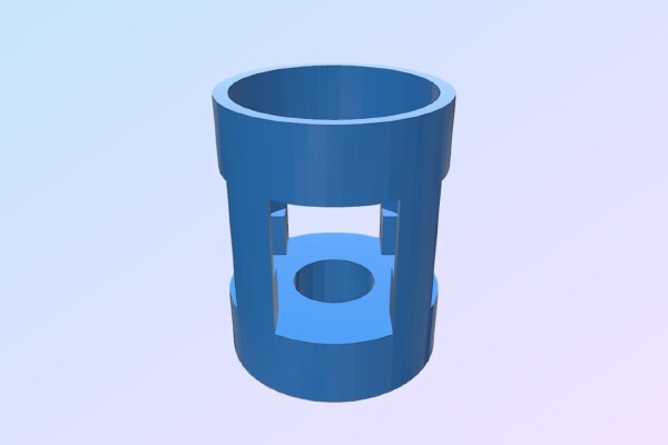 Funnel Spacer for DIY eLiquid | 3d print model