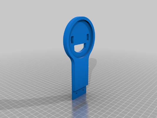 UM2(+) filament spool side hanger with UM connector | 3d print model