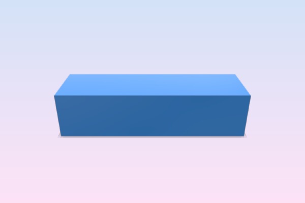Lego Brick 1x4 | 3d print model