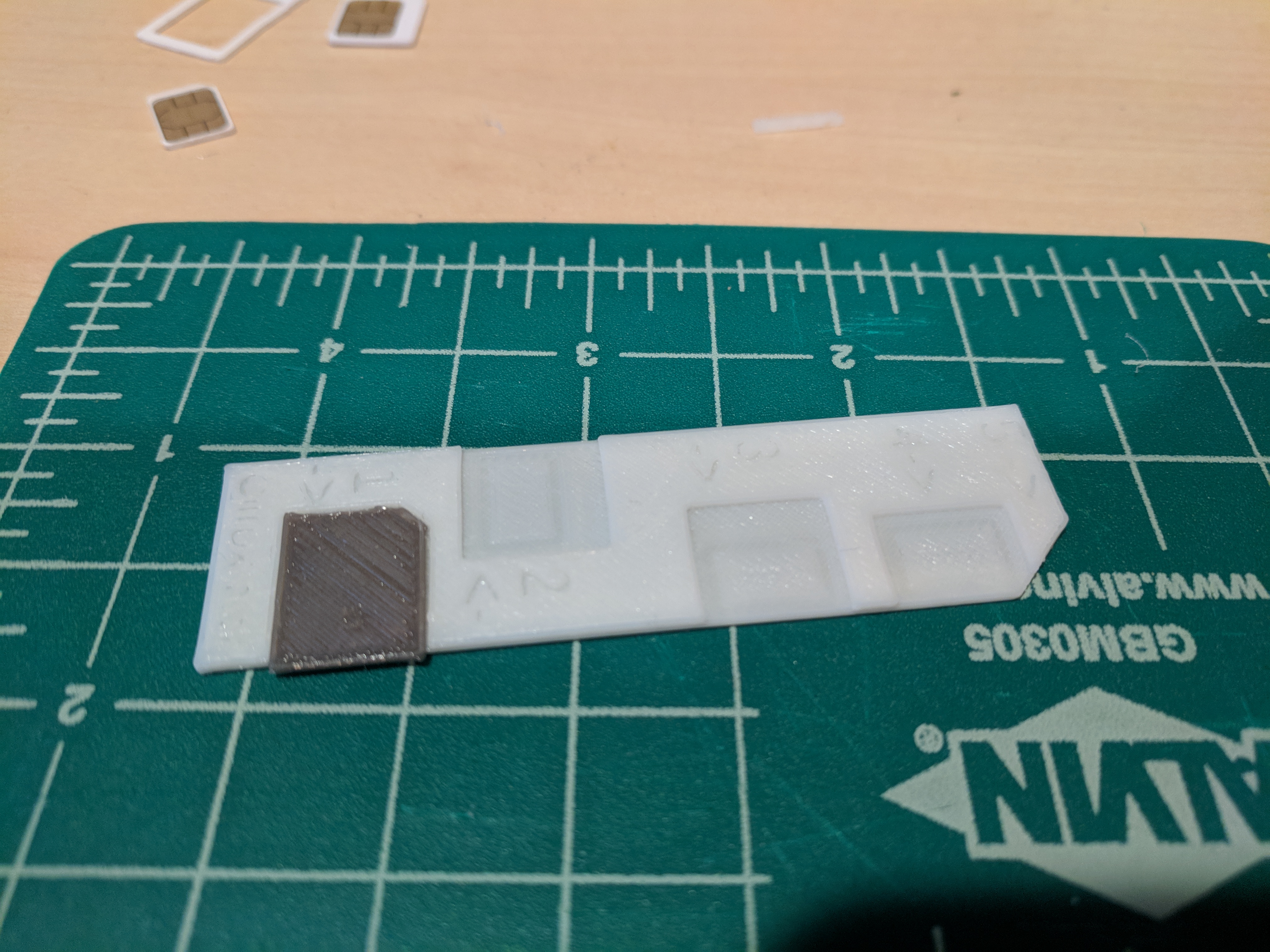 micro to nano sim card cutter jig template