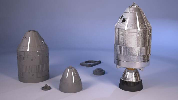 Apollo Model | 3d print model
