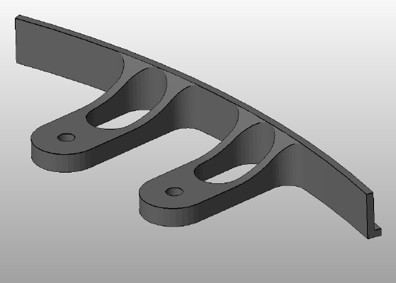 ZMR250 LED Bar | 3d print model