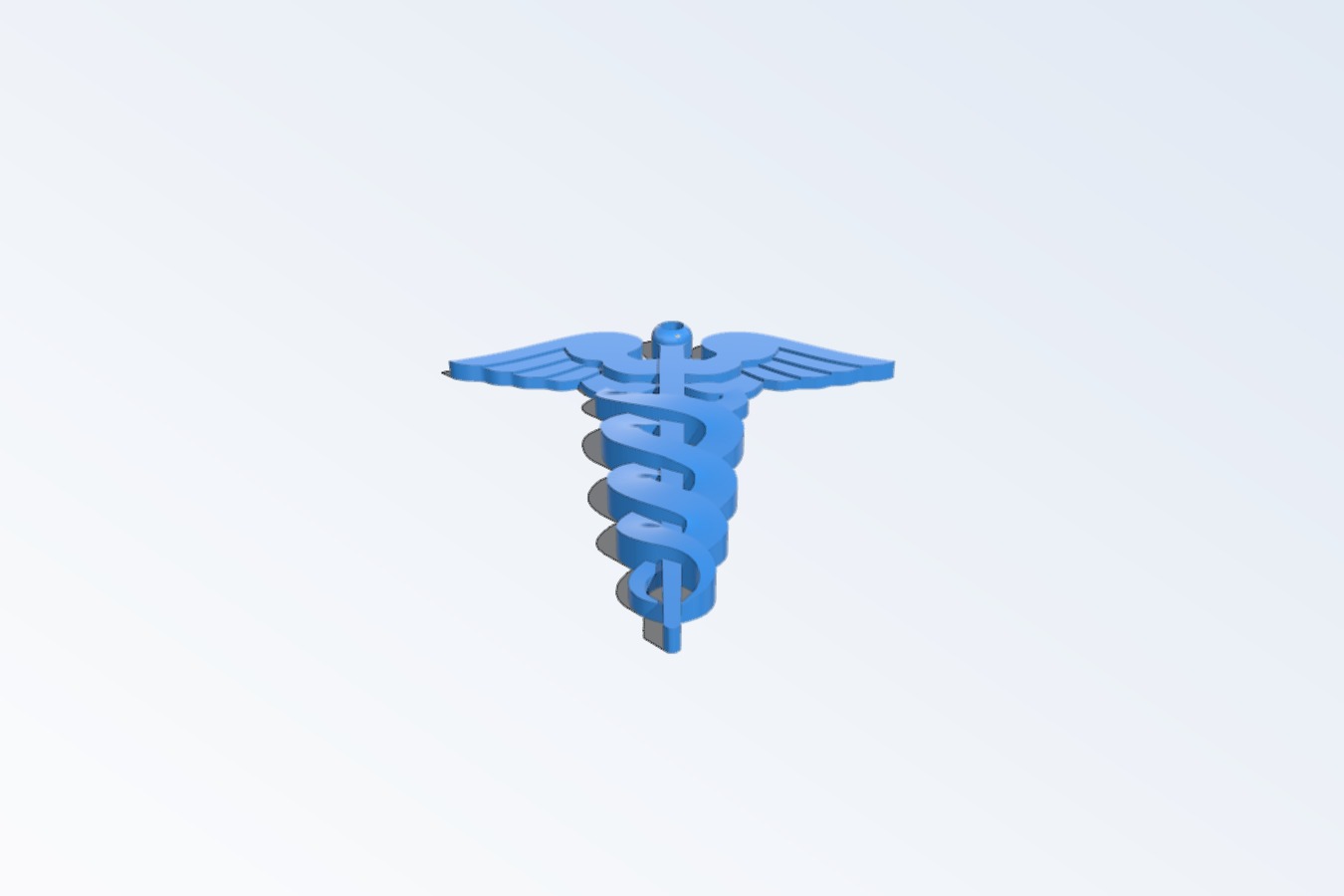 Hermes' Caduceus Ornament