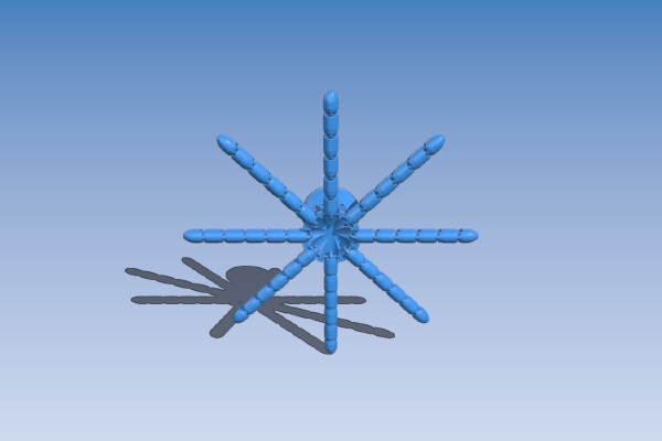 Articulated Octopus | 3d print model