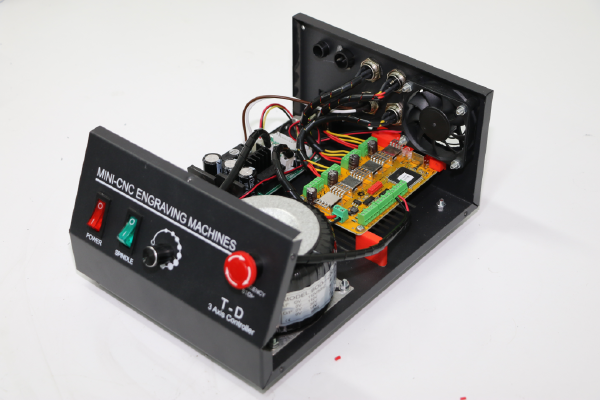 PlanetCNC Mk3DRV pillars and back panel | 3d print model