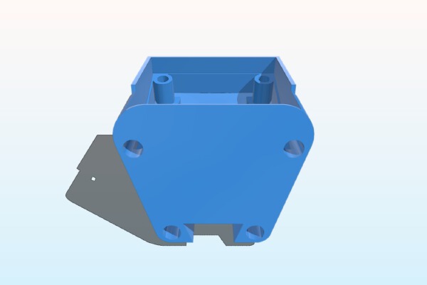 Camera housing v02 to fit camera: RUncam SKy, to a Fossil Stuff Gravity 250_280 | 3d print model