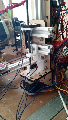 Maker Farm Prusa I3V Z-Axis End Stop Adjustment | 3d print model