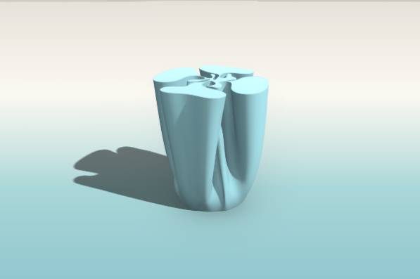 Cloth vase | 3d print model