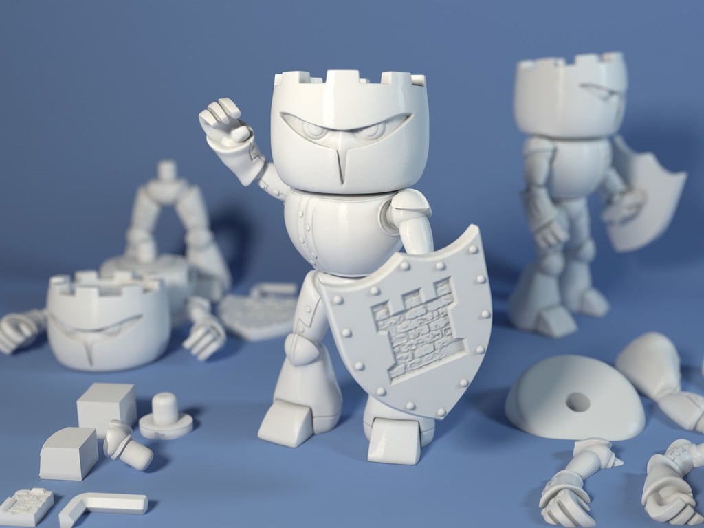 Castleman Warrior, a mascot