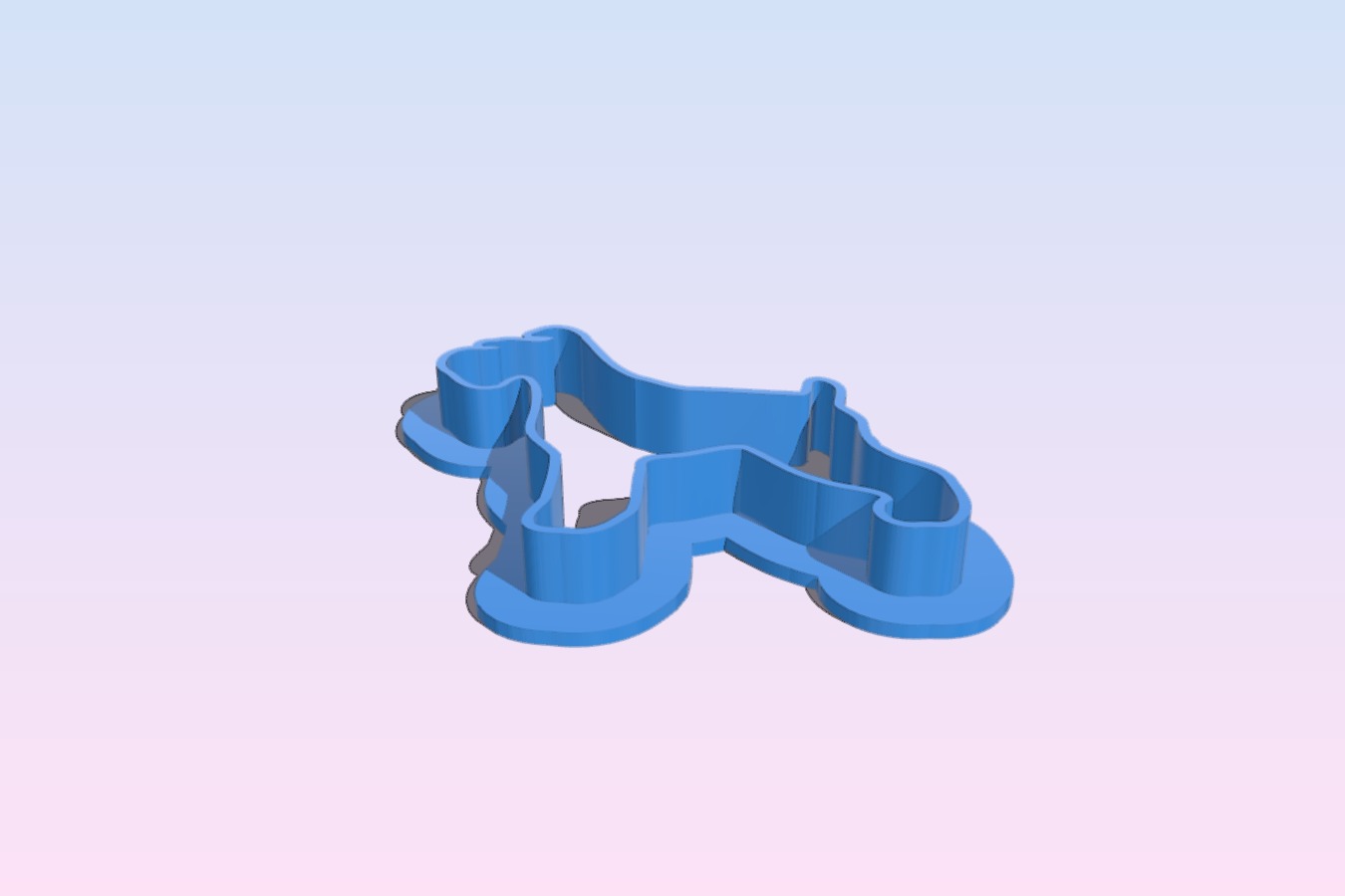 Schnauzer Dog Cookie Cutter