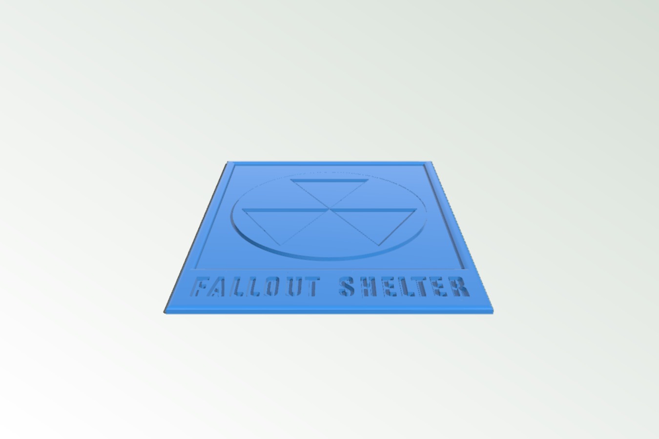 Fallout Shelter Sign