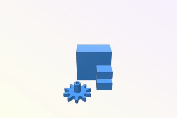 ROKR Marble Run motor addon | 3d print model