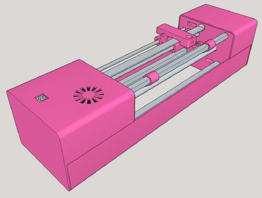 A4 Pen Plotter | 3d print model