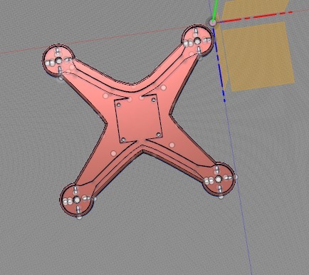 150mm X Frame THE BLOB | 3d print model