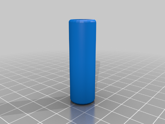 AAA to AA Battery Adapter using spare Computer Screws - Easy to Print | 3d print model