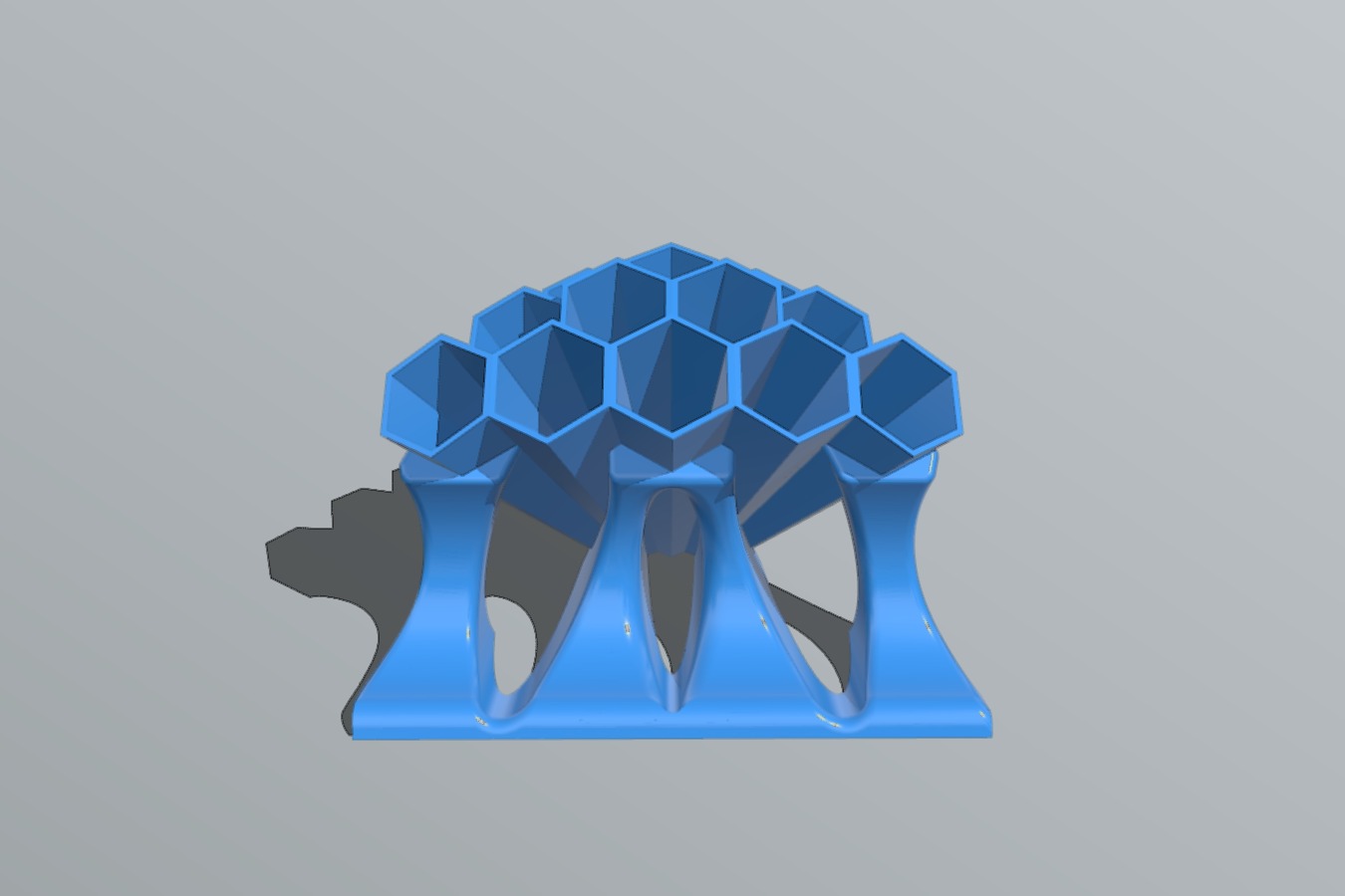 Telescopic Honeycomb pen-holder