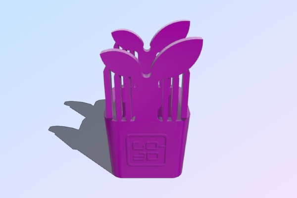 Planter Charging Cable Holder Organizer for Apple iPhone _ iPad _ iPod | 3d print model