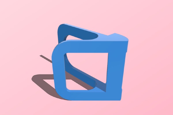 Cell Phone Desk Stand | 3d print model