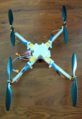 Heavy X-quadrocopter | 3d print model