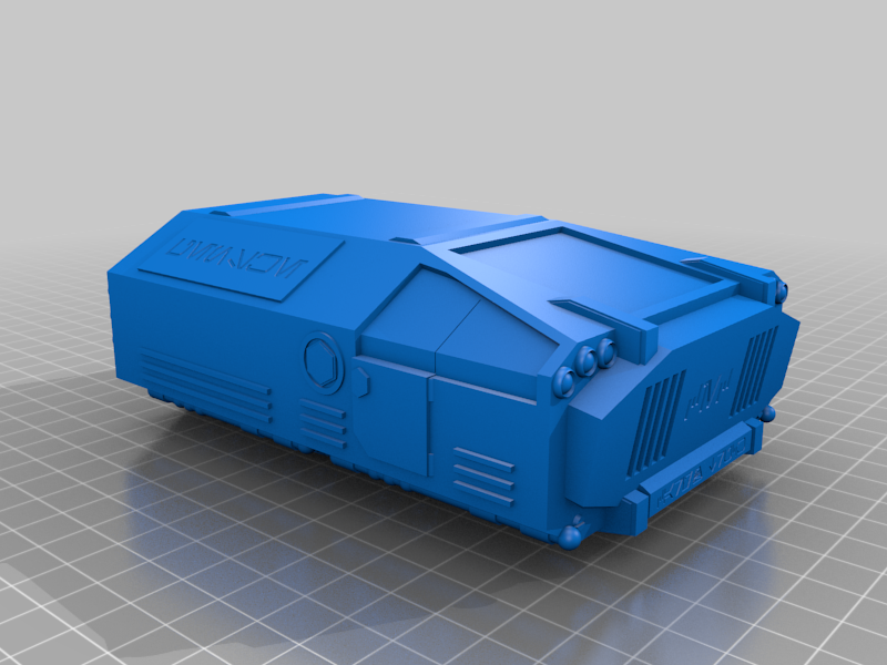 Sci-Fi Cargo Speeder